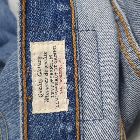 LEVI'S 501 Riveted Distressed Skinny Filiforme Jeans - Picture 6 of 14